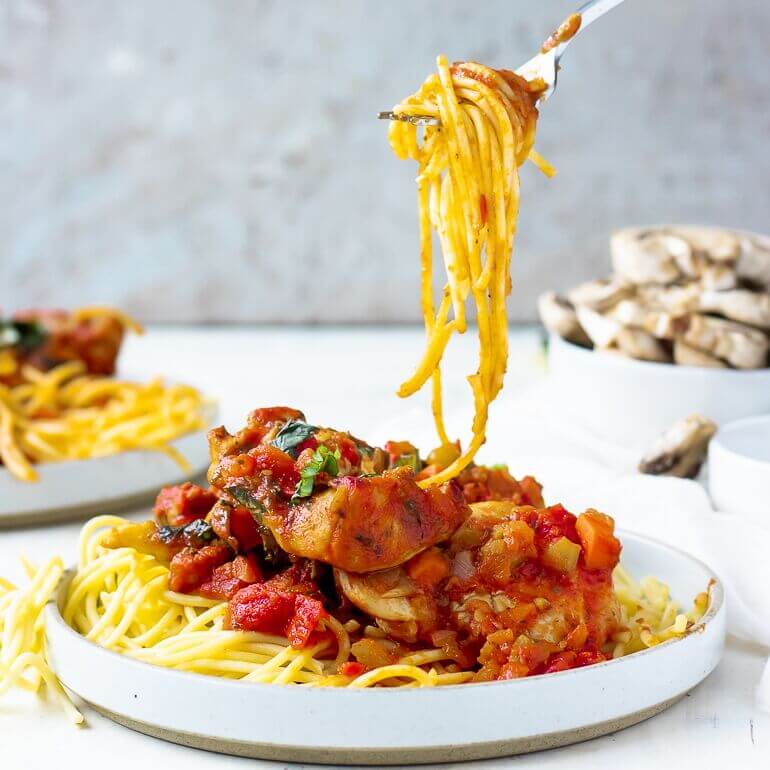 Chicken Cacciatore Recipe | Cascadian Farm Organic
