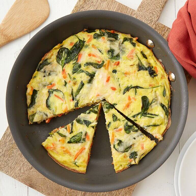 Root Vegetable Hash Frittata | Cascadian Farm Organic