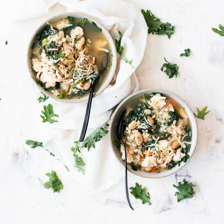 Weeknight Turkey Kale Soup | Cascadian Farm Organic