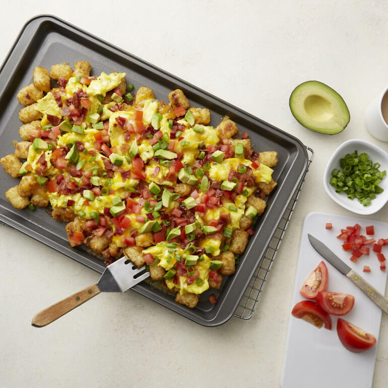Sheet-Pan Breakfast Potato Nachos | Cascadian Farm Organic